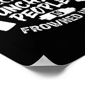 Kickbokstraining Cardio Beginner Kickbokser _1 Poster (Hoek)