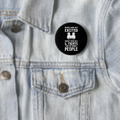 Kickbokswedstrijden Kickboksliefhebber Professione Ronde Button 5,7 Cm (In situ)