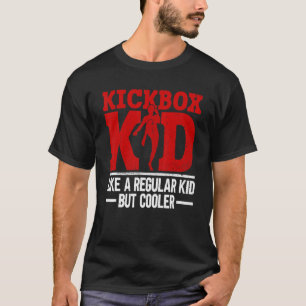 Kickbox Kind als een gewoon Kind maar cooler kickb T-shirt