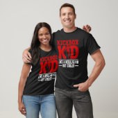 Kickbox Kind als een gewoon Kind maar cooler kickb T-shirt (Unisex)