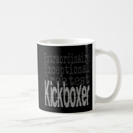 Kickboxer Extraordinaire Koffiemok (Rechts)