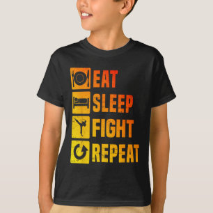 Kickboxer Heren Kickbox Kickboksen Boksen T-shirt