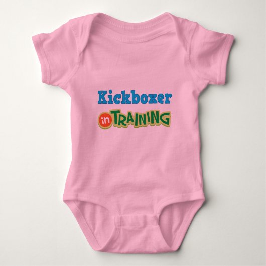 Kickboxer in opleiding (toekomst) romper (Voorkant)