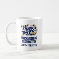Kickboxer Instructor Personalized Mug Cadeautje