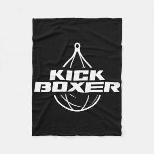 Kickboxer Kickboksen Vechtsporten Kickboksen Kick Fleece Deken