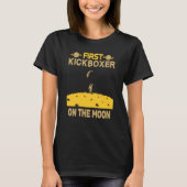 Kickboxer On The Moon T-shirt (Voorkant)