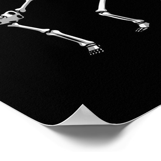 Kickboxer voor mannen Kickboxer box Poster (Hoek)