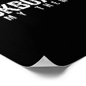 Kickboxing Boxing Material Arts Gift Poster (Hoek)