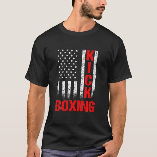 Kickboxing Brain Kick Boxing Workout T-shirt (Voorkant)
