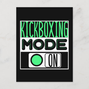 Kickboxing Briefkaart