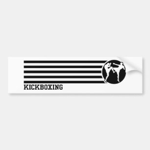 Kickboxing Bumpersticker