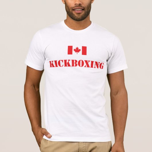 Kickboxing Canada T-shirt (Voorkant)