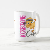 Kickboxing Chick Koffiemok (Voorkant rechts)