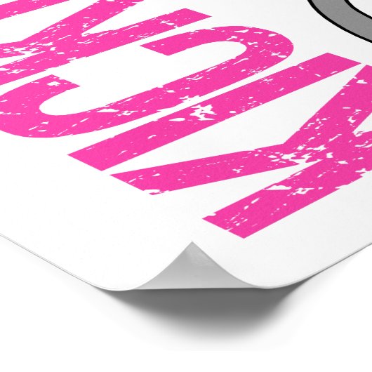 Kickboxing Chick Poster (Hoek)