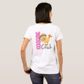 Kickboxing Chick T-shirt (Achterkant volledig)
