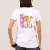 Kickboxing Chick T-shirt (Achterkant)
