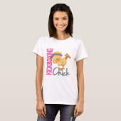 Kickboxing Chick T-shirt (Voorkant volledig)