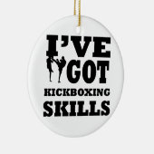 Kickboxing-design Keramisch Ornament (Rechts)