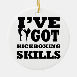 Kickboxing-design Keramisch Ornament