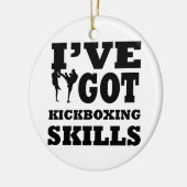 Kickboxing-design Keramisch Ornament (Links)
