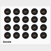 Kickboxing Evolution Kickboxer Karate Boxing Mma  Ronde Sticker (Vel)