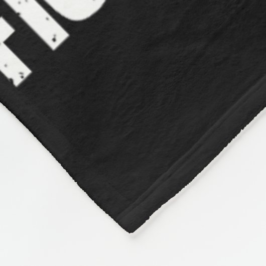 Kickboxing Fight Mighty Fight Vigorously Kickboxin Fleece Deken (Hoek)