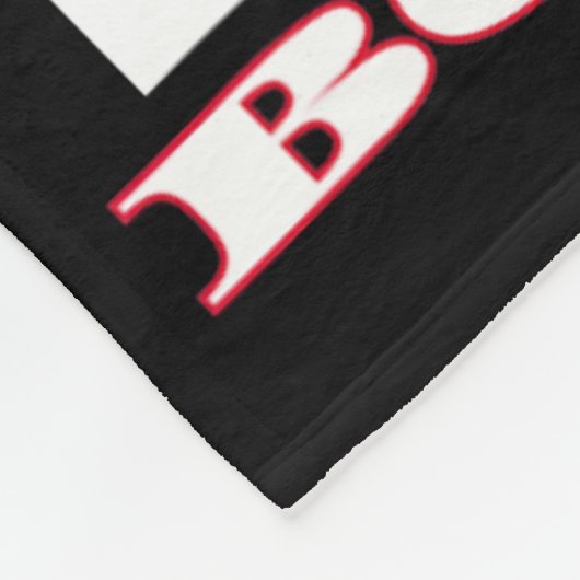 Kickboxing Fighting Style  Fleece Deken (Hoek)