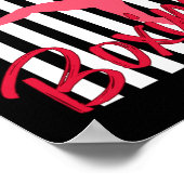 Kickboxing Front Kick  Poster (Hoek)