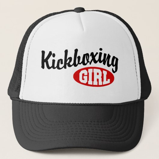 Kickboxing Girl Trucker Pet (Voorkant)