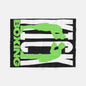 Kickboxing Greeting  Fleece Deken (Voorkant (Horizontaal))