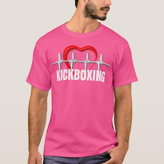 Kickboxing I Love T-shirt (Voorkant)