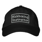Kickboxing Instructor Pet (Voorkant)