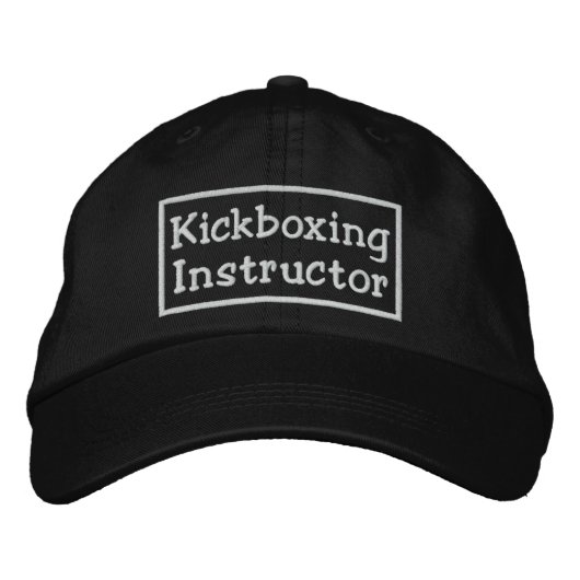 Kickboxing Instructor Pet (Voorkant)