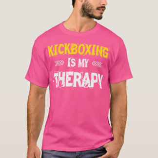 Kickboxing is mijn medicijndoos t-shirt