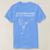 kickboxing is mijn therapie 2 t-shirt (Design voorkant)