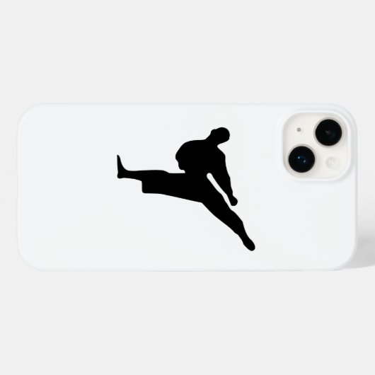 Kickboxing - Karate iPhone Case (Achterkant (horizontaal))