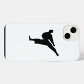 Kickboxing - Karate iPhone Case Hoesje (Achterkant horizontaal)