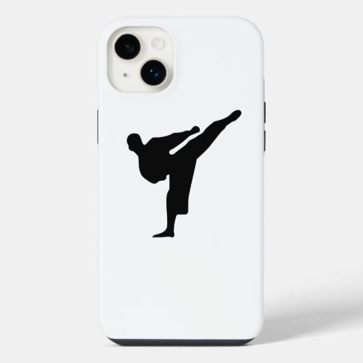 Kickboxing - Karate iPhone Case Hoesje (Achterkant)