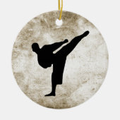 Kickboxing - Karate Ornament (Voorkant)