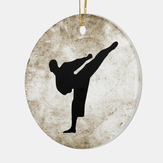 Kickboxing - Karate Ornament (Links)