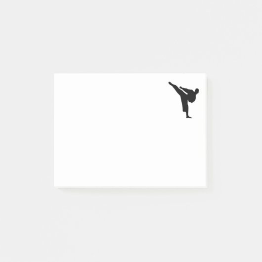 Kickboxing - Karate Post-it Notes (Voorkant)