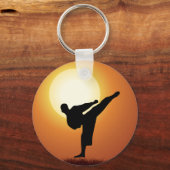 Kickboxing - Karate Sleutelhanger (Voorkant)