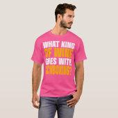 Kickboxing Kick Boxing Workout T-shirt (Voorkant volledig)