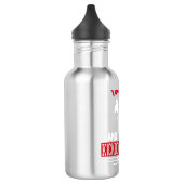 Kickboxing Kickboxer Martial Arts Boxer Sparring Waterfles (Links)