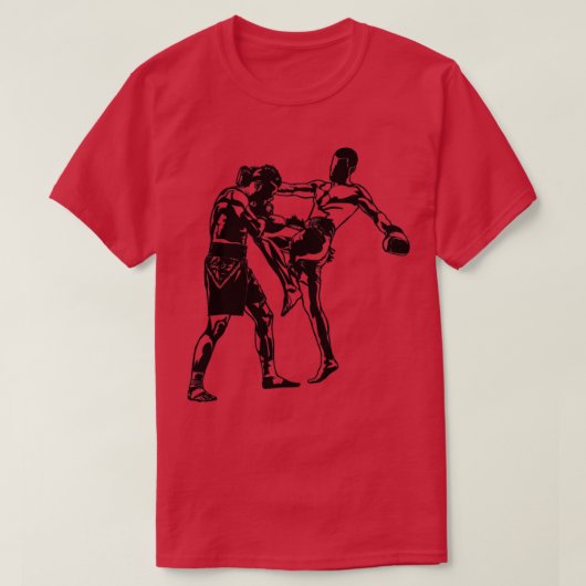 Kickboxing Kickboxer MMA T-shirt (Design voorkant)