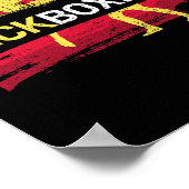 Kickboxing Martial Arts  Poster (Hoek)