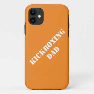 Kickboxing papa Gift Ideas Fathers die een kaarsdo iPhone 11 Hoesje