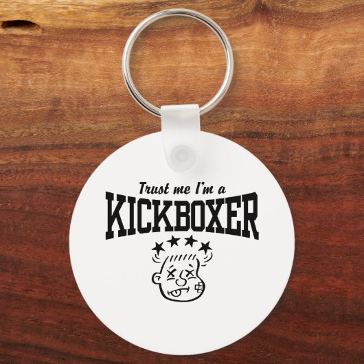 Kickboxing Sleutelhanger (Voorkant)