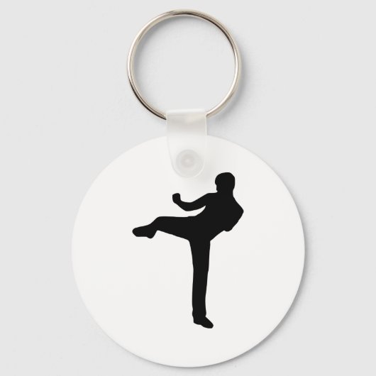 Kickboxing Sleutelhanger (Voorkant)