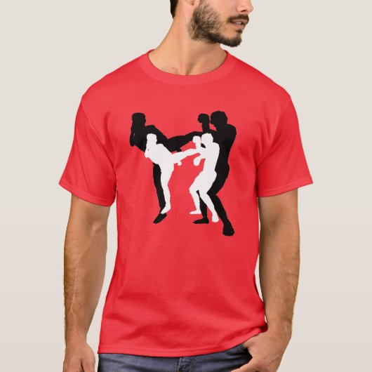 kickboxing t-shirt (Voorkant)